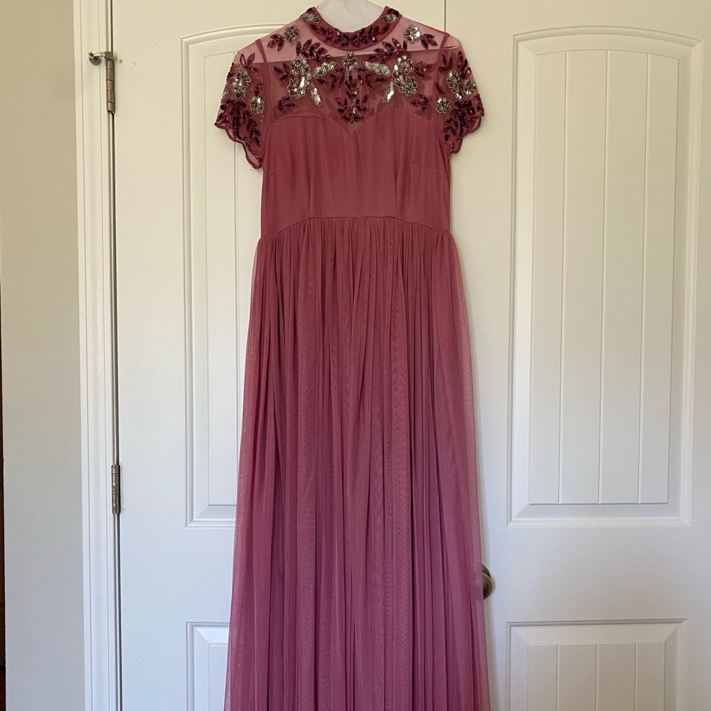 Maya maternity maxi dress